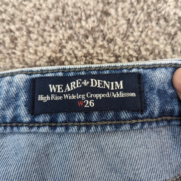 Buffalo Indigo Addisson High-Rise Wide-Leg Jeans - Picture 5 of 10